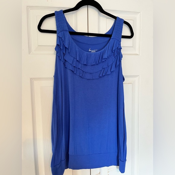 Lane Bryant Ruffled Tank Top - Picture 2 of 3